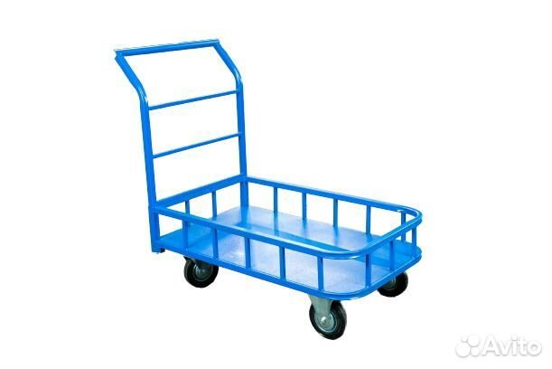 Тележка платформенная TOR тп-Б (600х1000) (колеса