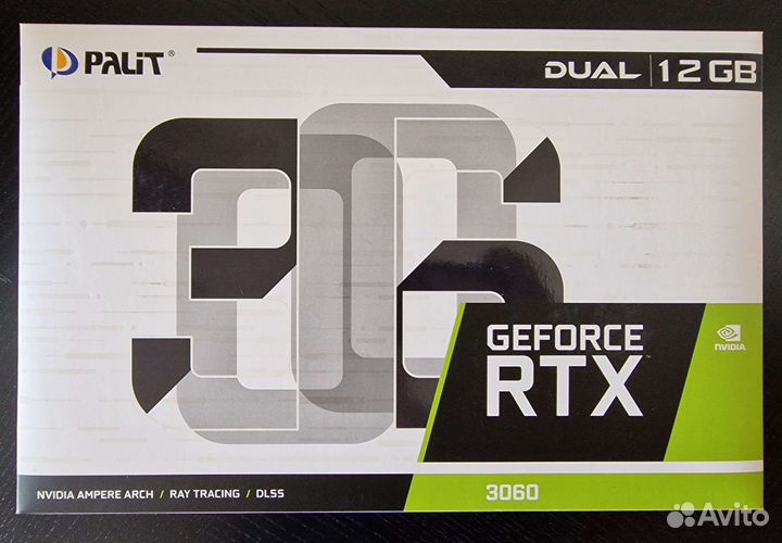 Palit nvidia GeForce RTX 3060 dual 12GB