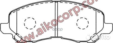 Колодки тормозные MMC lancer CS/CY/ airtrec/ OU