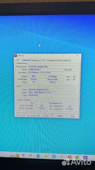 Материнская плата amd