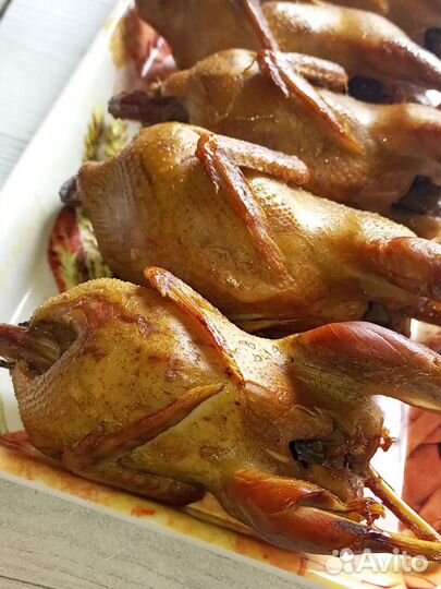 Копченное мясо перепела, курица, сушенное, джерки