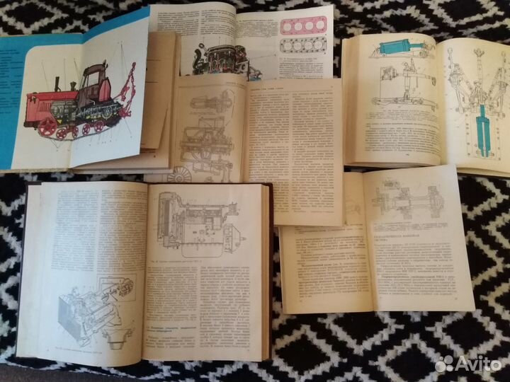 Книги СССР для любителей техники исельского хоз-ва