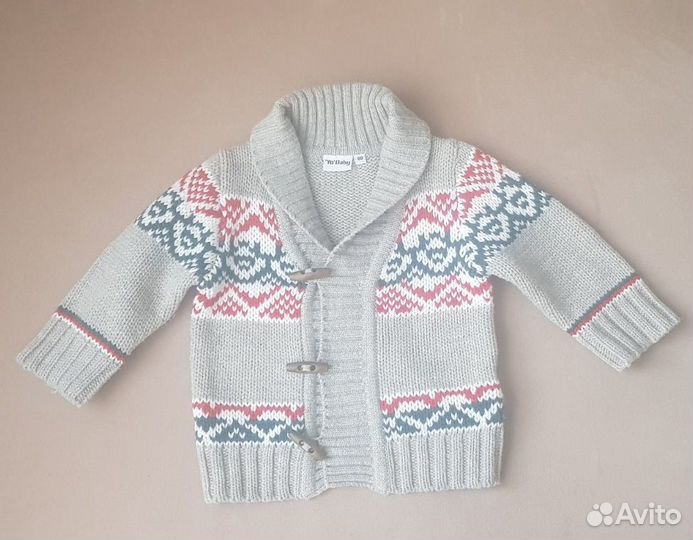 Вязаный свитер для мальчика