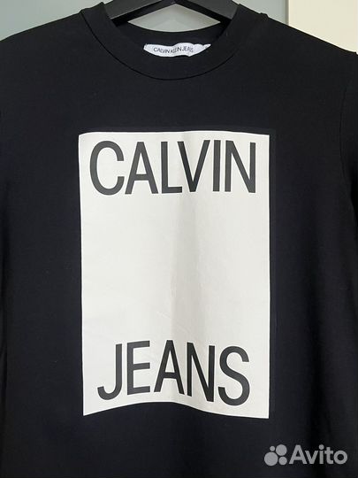 Футболка calvin klein jeans с логотипом