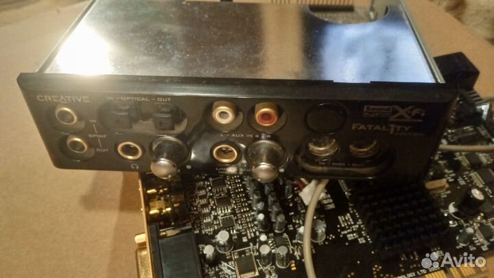 Звуковая карта Creative X-Fi