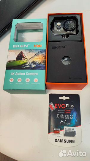 Экшн камера eken h9r 4k