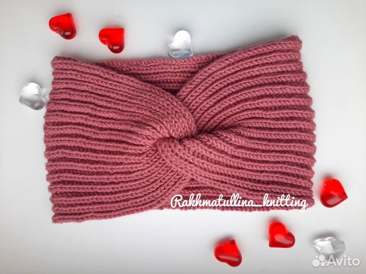 Повязка на голову женская