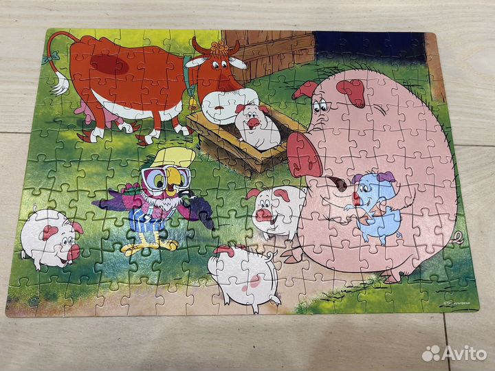 Пазл детские 60-160 деталей