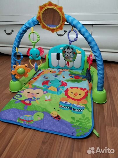 Развивающий коврик с пианино Fisher Price