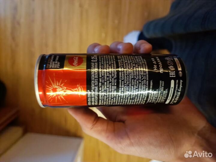 Банка кока кола зеро