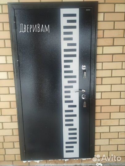 Дверь тёплая входная с терморазрывом, уличная