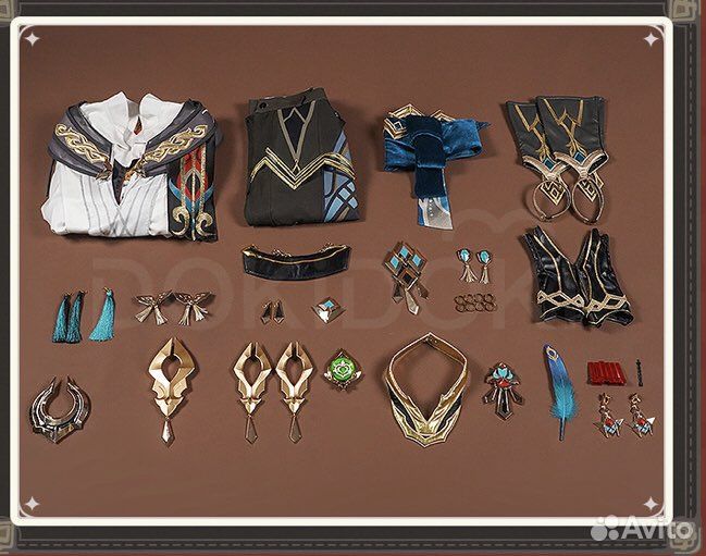 Косплей кавех геншин импакт