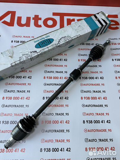 Привод сборе solaris 2, kia rio 2017 ат прав