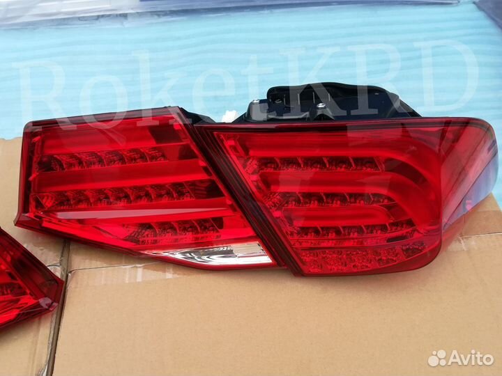 Задние фонари toyota camry 50 11-14 г стиль BMW