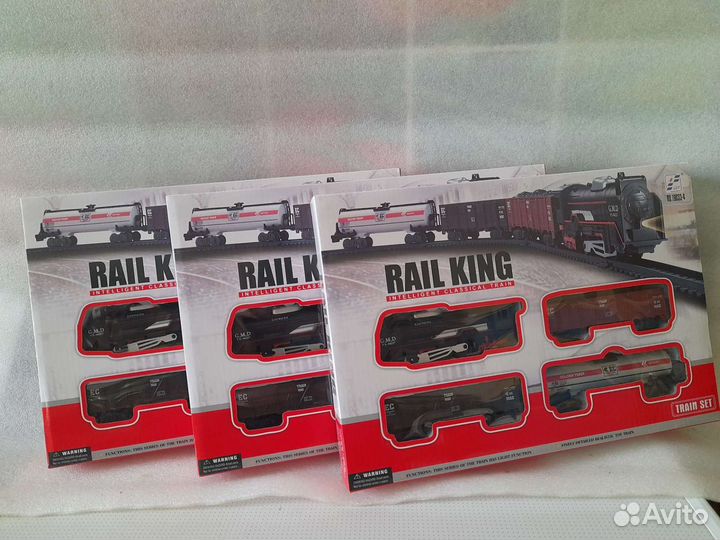 Железная дорога Rail King 4 в 1 *