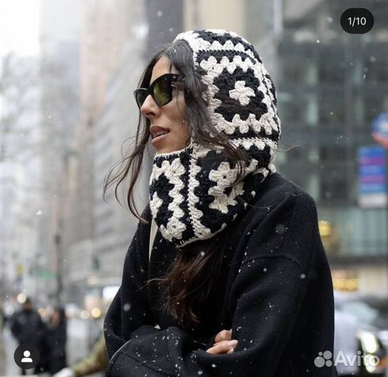 Балаклава капор в стиле Prada