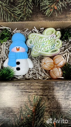 Мыло ручной работы новый год