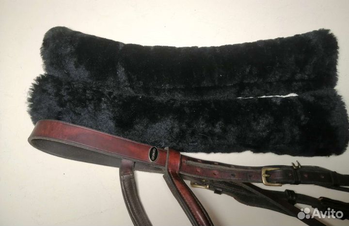 Мех на подпругу, уздечку, повод в наличии. новый