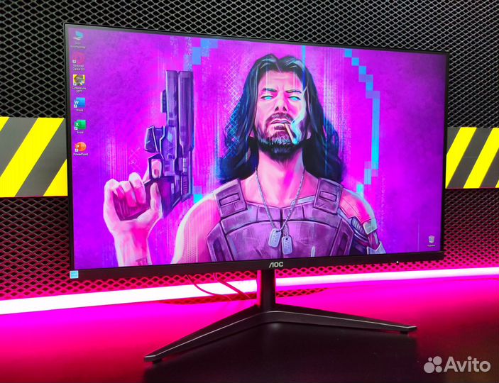 Безрамочный монитор AOC 27” IPS