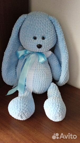 Вязанный зайка