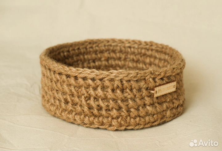 Корзины вязаные