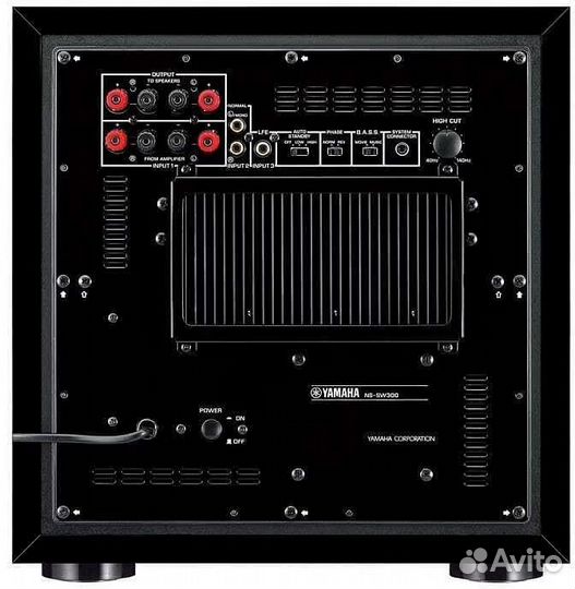 Сабвуфер Yamaha NS-SW300 EU (черный, белый)
