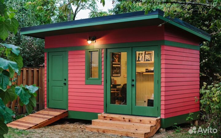 Хозблок, сарай, бытовка под ключ