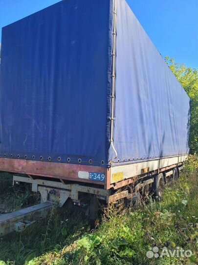 Прицеп подкатная тележка Pacton DXX. 218, 2002