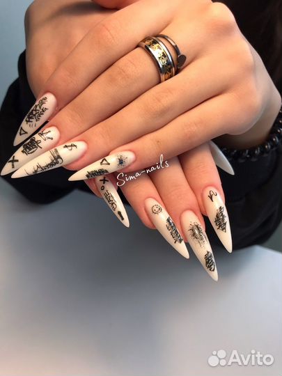 Гель-лак, наращивание ногтей