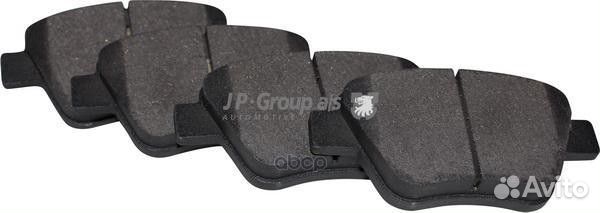 Колодки тормозные дисковые 1163707210 JP Group