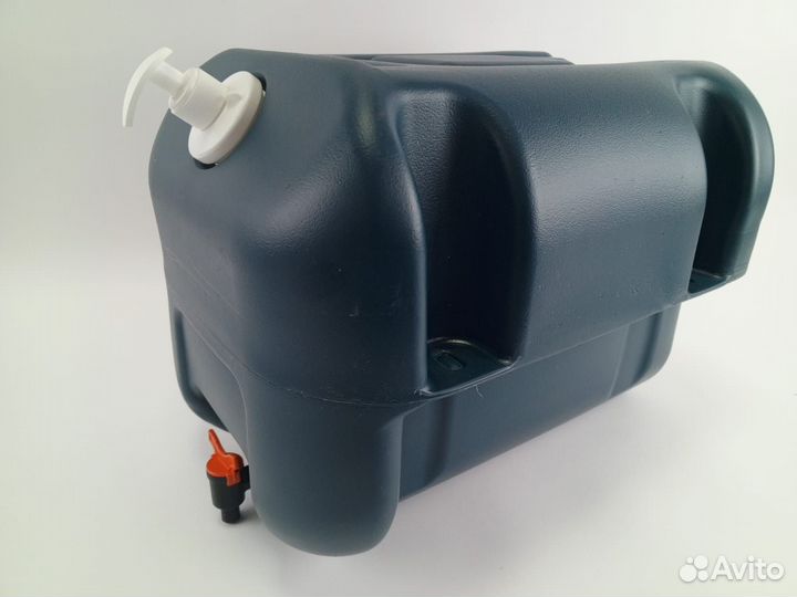 Рукомойник сине-зеленый на 30 литров