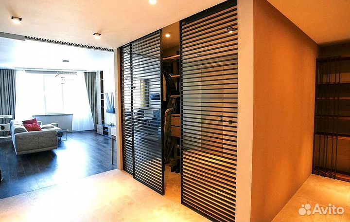 Реечные перегородки