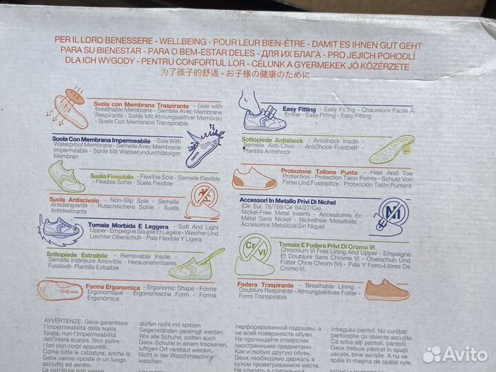Ботинки Geox 32 новые
