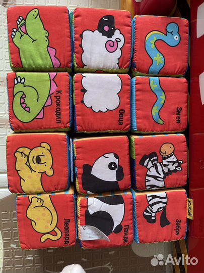 Кубики развивающие k'kids