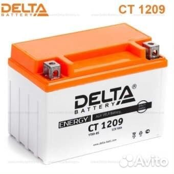 Аккумулятор delta Battery CT 1209 12V 9Ah