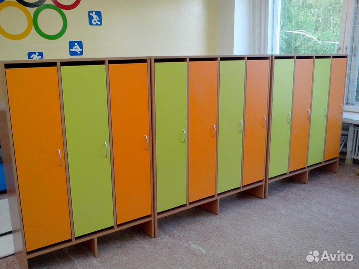 Шкафы для раздевалок