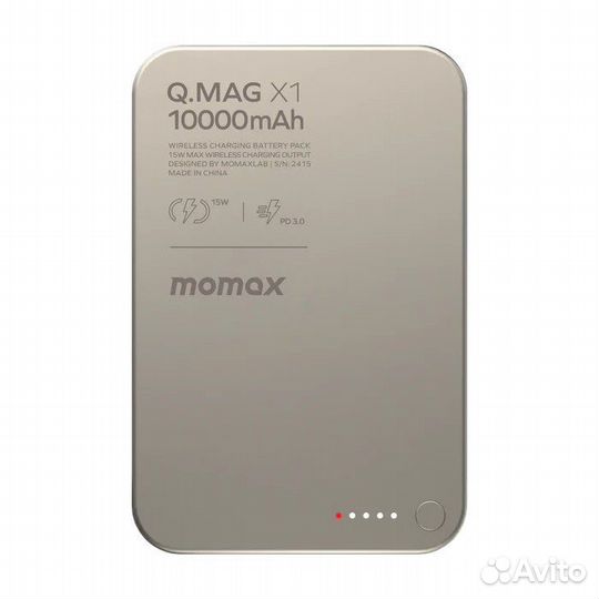 Momax 5000mah доп аккумулятор magsafe