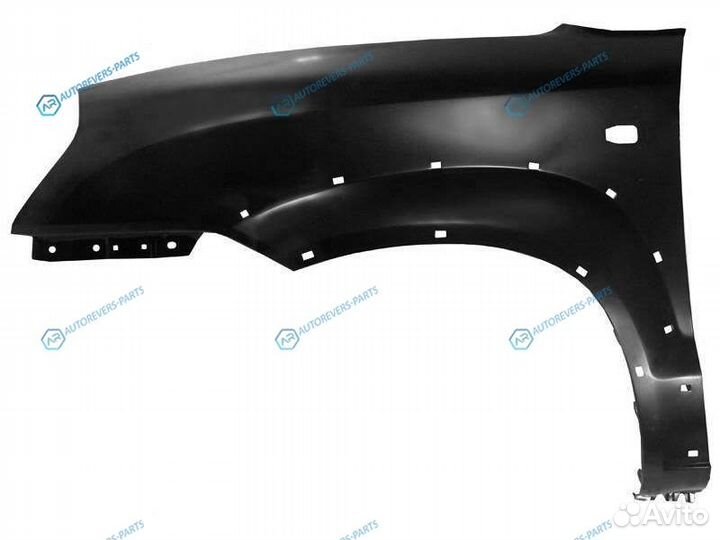 ST-HN50-016-2 Крыло hyundai tucson 04-09 LH с отв