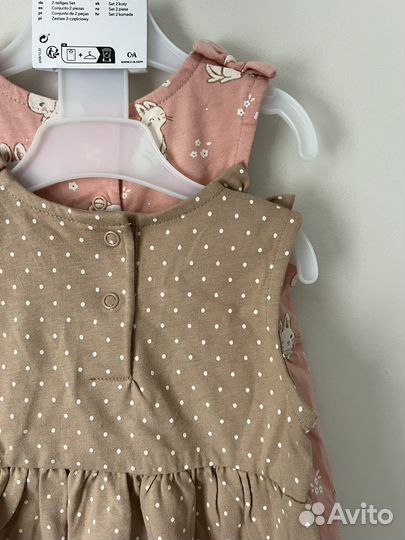 Платье на девочку 80