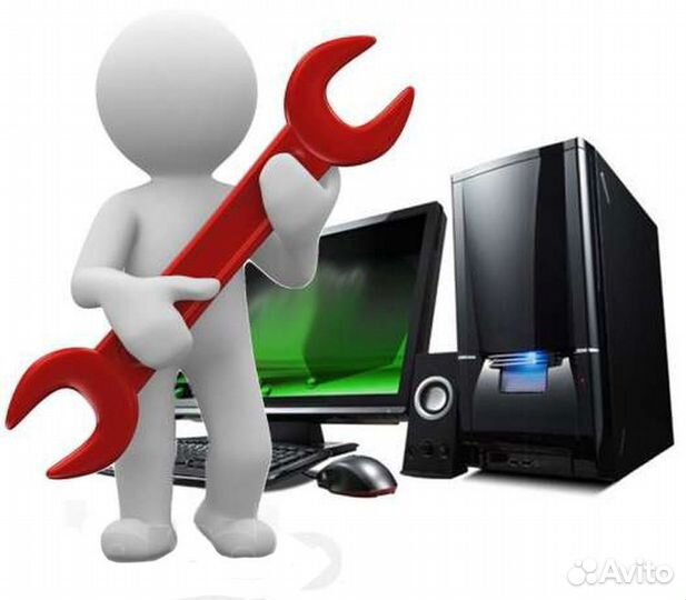 Ремонт компьютеров и ноутбуков настройка телефонов