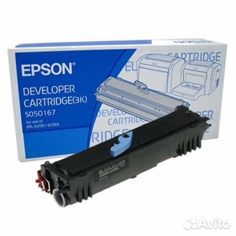 Тонер картридж Epson C13S050167 для EPL-6200/6200L