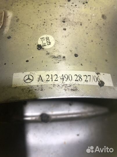 Mercedes W212 E-class AMG Насадка глушителя RH