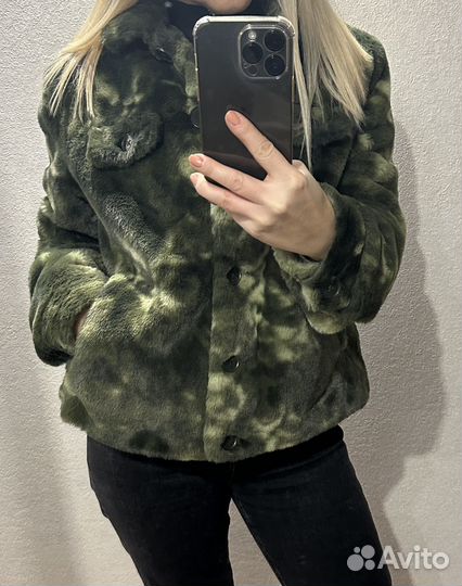 Эко шуба guess