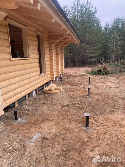 Винтовые сваи под ключ