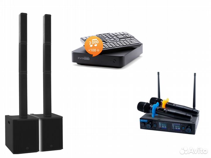 Караоке evobox Evolution SE200D invotone DVA2000