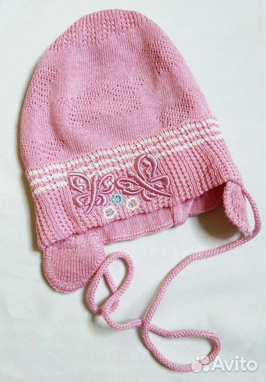 Шапка детская 62-68см/68-74см новые разные