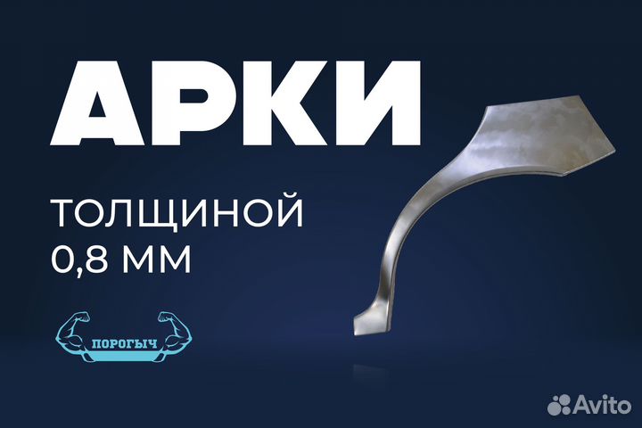 Кузовная арка Kia Cerato 1 левая