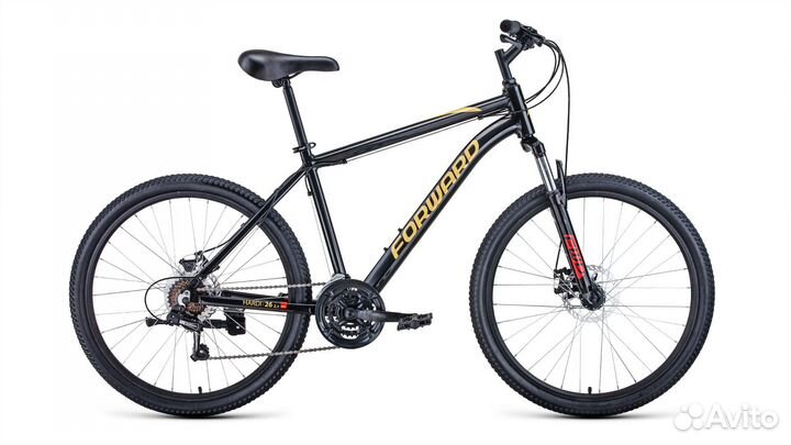 Велосипед горный Forward Hardi 2.1 D d-26 3x7 (202