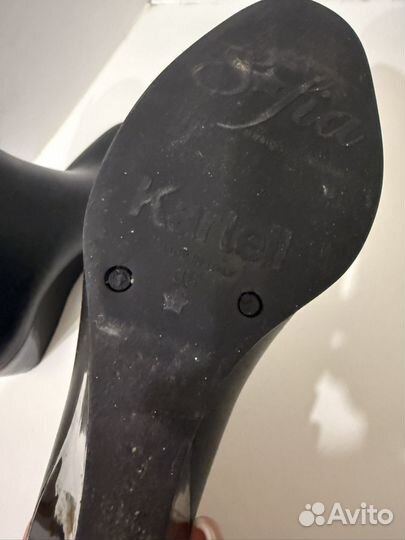 Резиновые ботильоны Kertell & Moschino