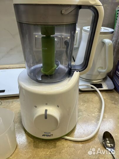 Пароварка блендер philips avent 2 в 1